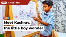 Boy wonder Kashrav gets into Malaysia Book of Records