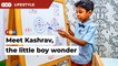 Boy wonder Kashrav gets into Malaysia Book of Records
