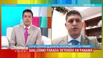 Fiscal panameño explica la detención de Guillermo Parada
