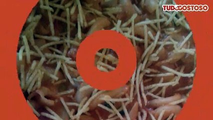 Macarronada de camarão