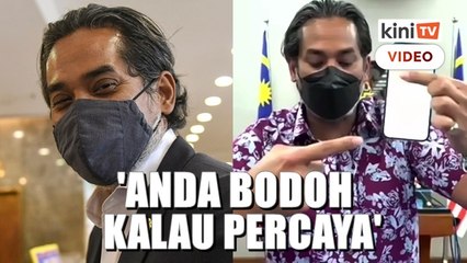 Saya tak divaksinasi, DG pula Grand Master Freemason, sindir Khairy