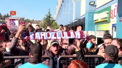 Edin Visca, Trabzon'da coşkuyla karşılandı