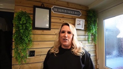 Charity blow dry challenge