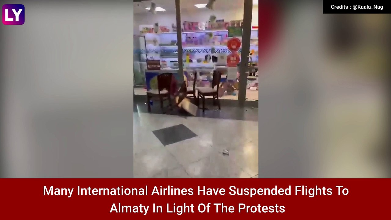 Kazakhstan Protests: Dozens Of Protesters, Policemen Killed In Almaty; Government Resigns