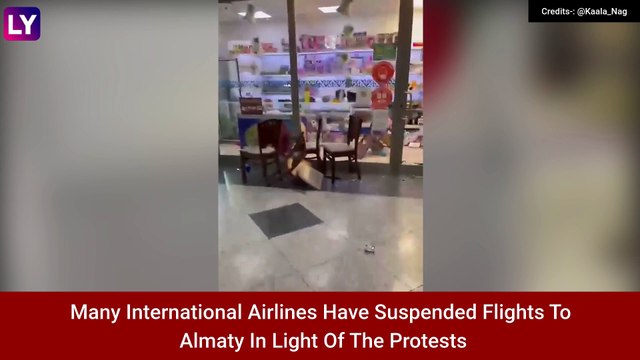 Kazakhstan Protests: Dozens Of Protesters, Policemen Killed In Almaty; Government Resigns