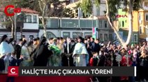 Haliç'te haç çıkarma töreni