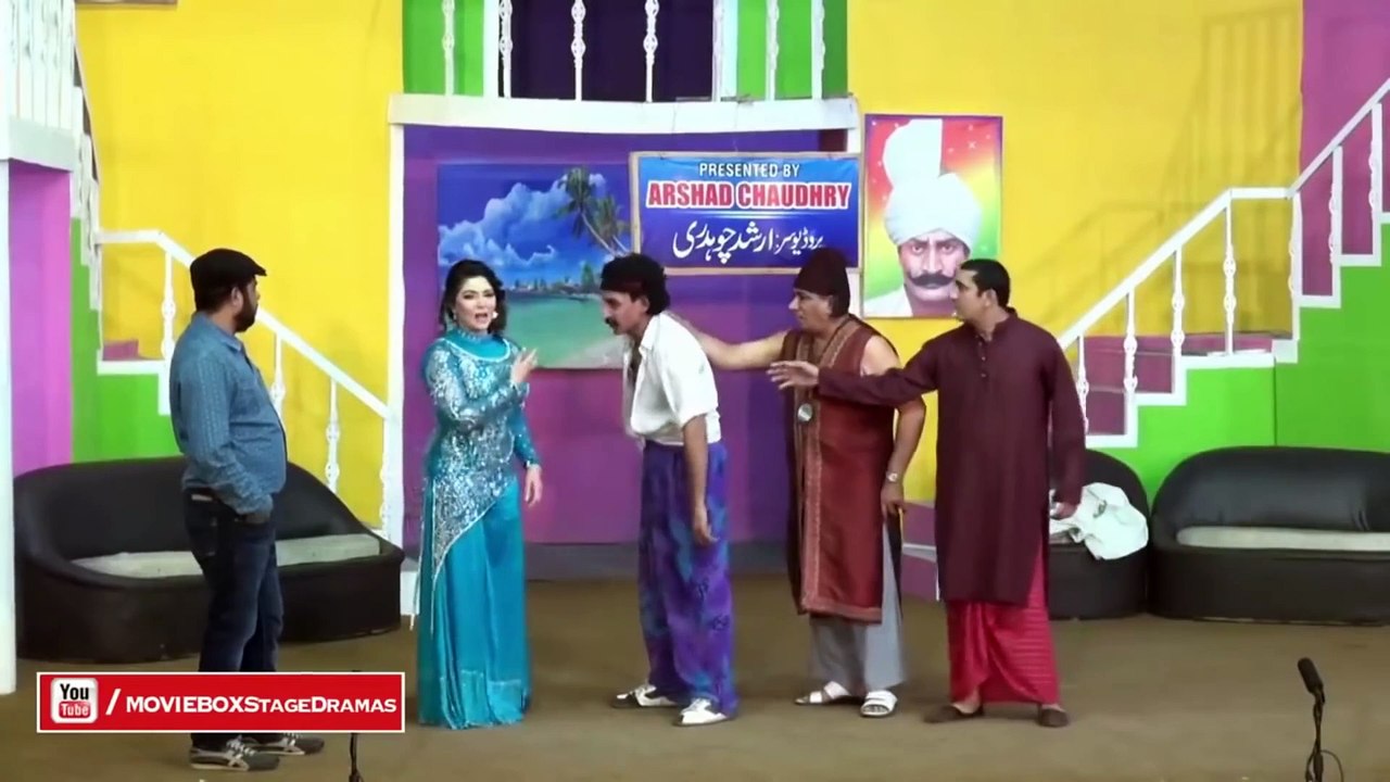 Pakistani  Punjabi Stage Drama    Best 10  Nasir Chinyoti  Comedy  Clip