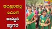 Grand Welcome To CM Kumaraswamy In Kallur | Grama Vastavya | TV5 Kannada