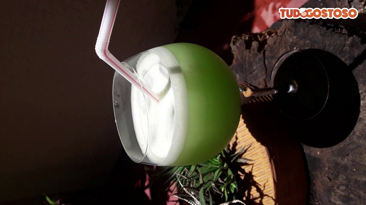 Suco de chuchu com limão
