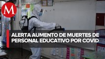 Primera ola de contagios de covid-19 'pegó duro' a personal educativo