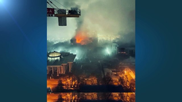 Llegan las tropas rusas a Kazajistán para reprimir a los manifestantes