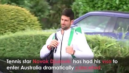 Djokovic detained in Australia as he fights deportation