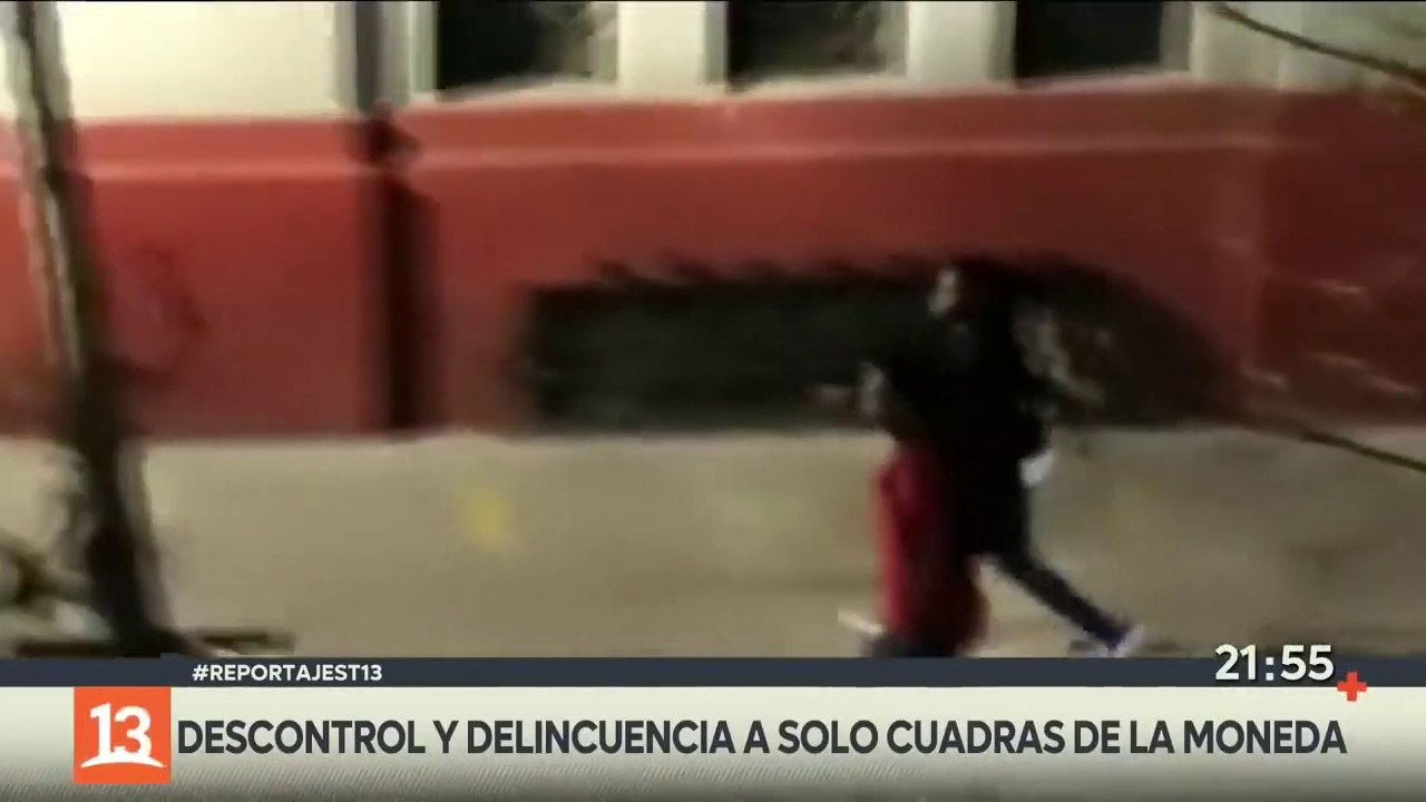 El nuevo Chile multicultural: Delincuencia y descontrol en el centro de Haitiago - T13