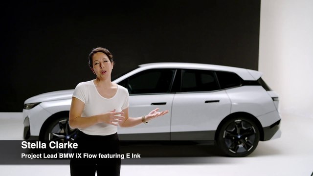 BMW iX Flow E Ink