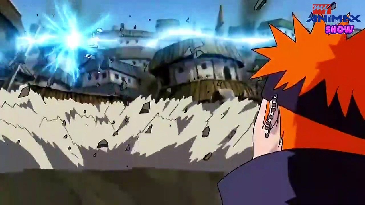 Kakashi vs pain english dubbed | naruto english dubbed