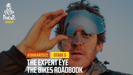The bikes roadbook - The expert eye - Stage 5 - #Dakar2022