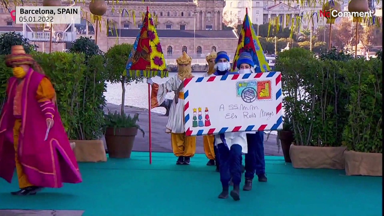 [No Comment] La parade de l'Épiphanie à Barcelone