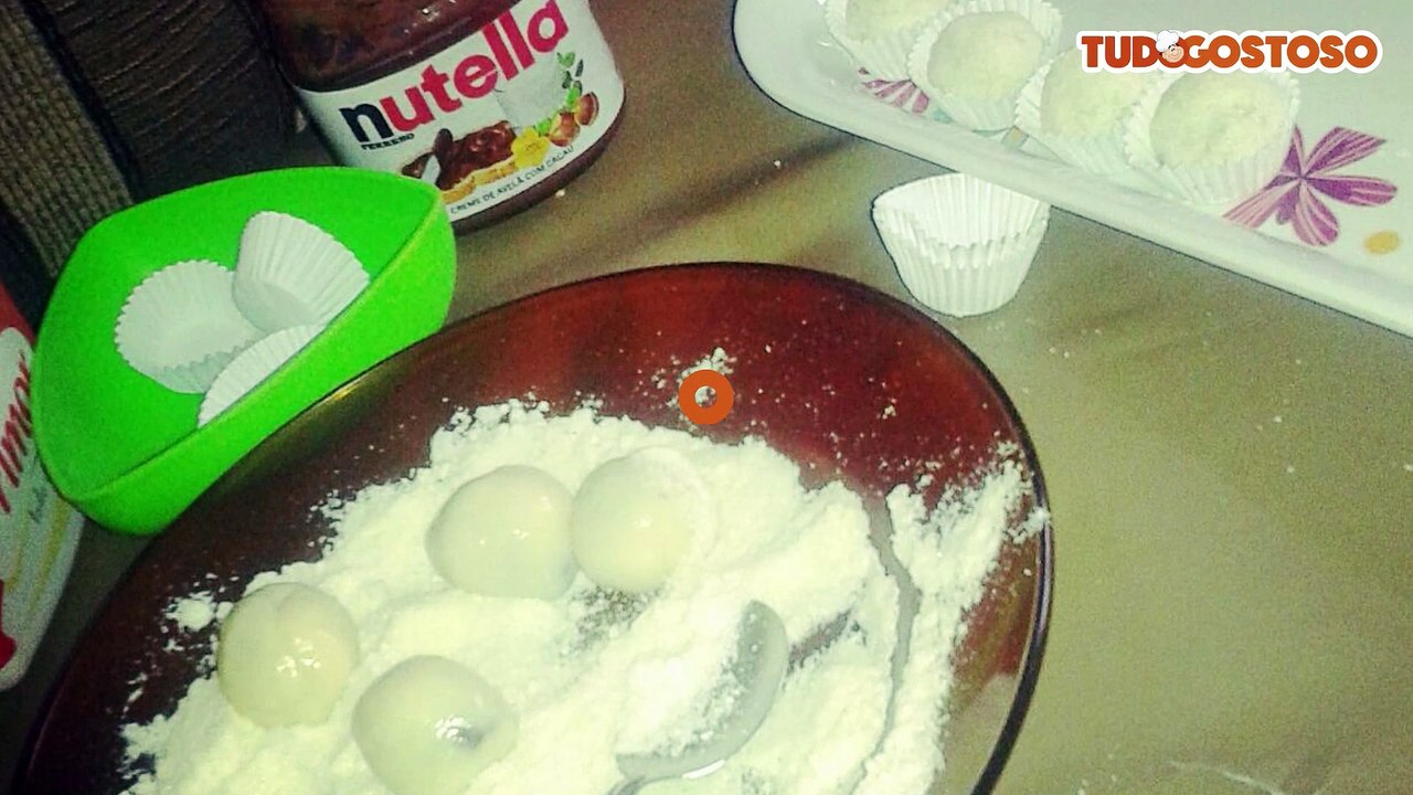 Docinho de leite ninho com nutella