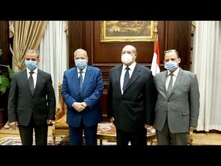 رئيس مجلس الشيوخ يستقبل المستشار عصام الدين المنشاوي رئيس هيئة النيابة الإدارية