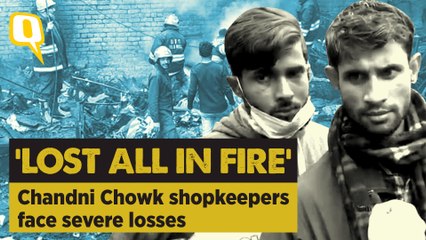 Download Video: After Blaze Guts over 100 Shops in Delhi’s Chandni Chowk, Shopkeepers Stare at a Livelihood Crisis