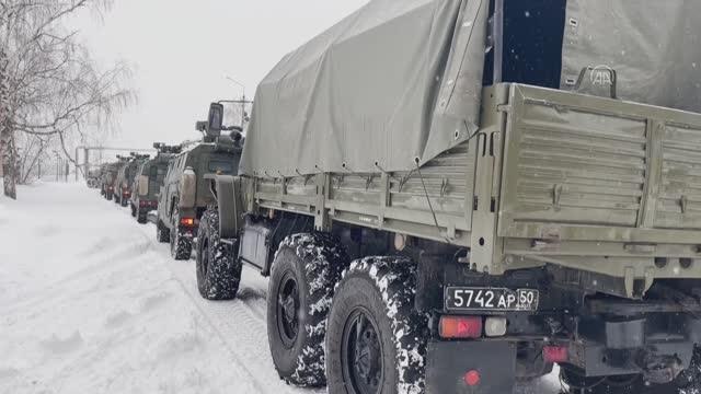 Kolektif Güvenlik Anlaşması Örgütü Kazakistan'a asker gönderdi