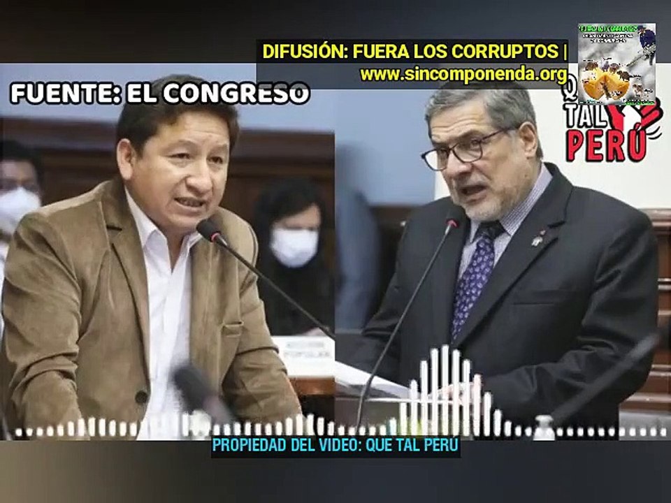 BRAVUCONADA EN CONGRESO: CONGRESISTAS BUSTAMANTE Y BELLIDO SE MECHAN VERBALMENTE