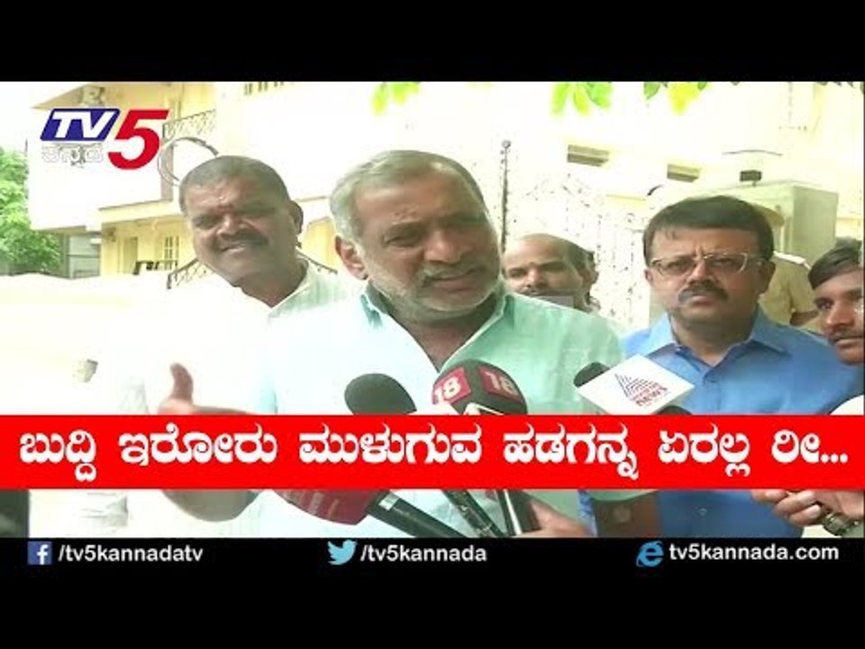 JC Madhuswamy Reacts On Ramesh Jarkiholi And Anand Singh Resignation | TV5 Kannada