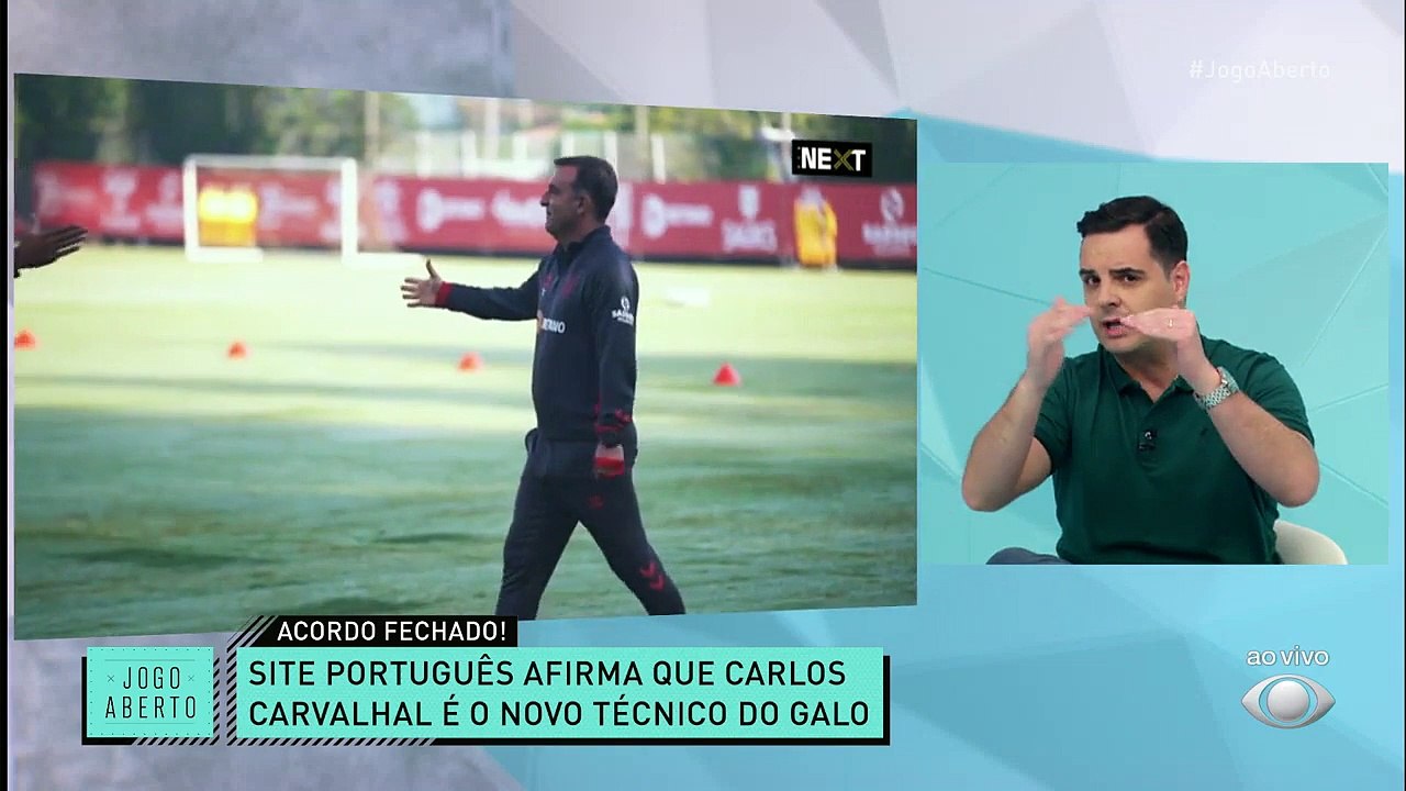 ENCONTROU O MISTER? Site português afirma que Carlos Carvalhal é o novo técnico do Atlético-MG. E aí, é o nome certo para o Galo? #JogoAberto