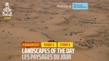 Landscapes of the day - Étape 5 / Stage 5 - presented by Soudah Development - #Dakar2022