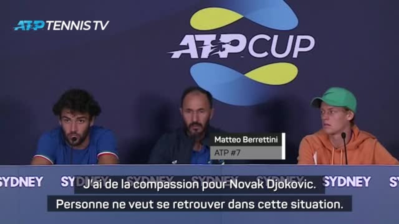 Open d'Australie - Berrettini sur Djokovic : "J...