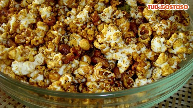 Pipoca doce fit - totalmente light e saudável