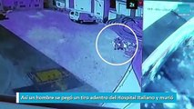 Así un hombre se pegó un tiro adentro del Hospital Italiano y murió1