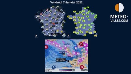 prévisions météo du jeudi 6 janvier 2022