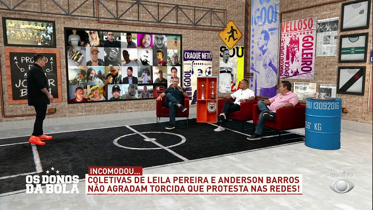 Leila Pereira ainda não contratou nenhum reforço de peso, como a torcida do Palmeiras espera. Segundo Souza, a dona da Crefisa não pode deixar os torcedores criarem expectativa nas contratações. Concordam?#OsDonosdaBola