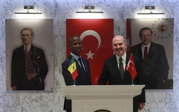 Son dakika haber | İçişleri Bakanı Soylu, Senegal İçişleri Bakanı Diome ile görüştü