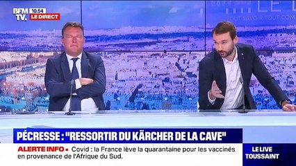 Valérie Pécresse veut ressortir du Kärcher de la cave Ugo Bernalicis lui répond en imitant