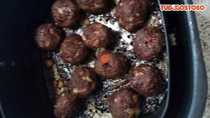 Bolinho de carne diferente na Air Fryer