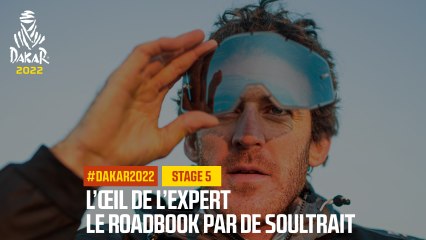 Le roadbook moto par De Soultrait - Étape 5 - #Dakar2022