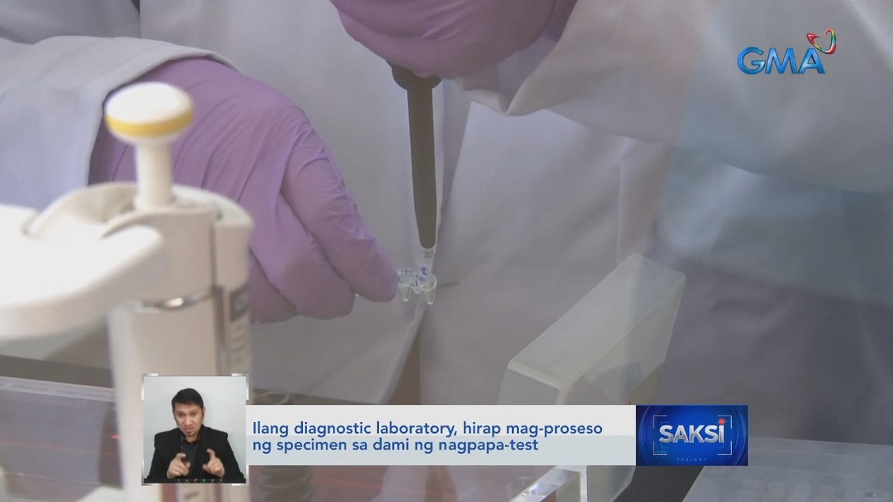 Ilang diagnostic laboratory, hirap mag-proseso ng specimen sa dami ng nagpapa-test | Saksi