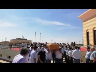 تشييع جنازة أرملة الفريق سعد الدين  الشاذلي