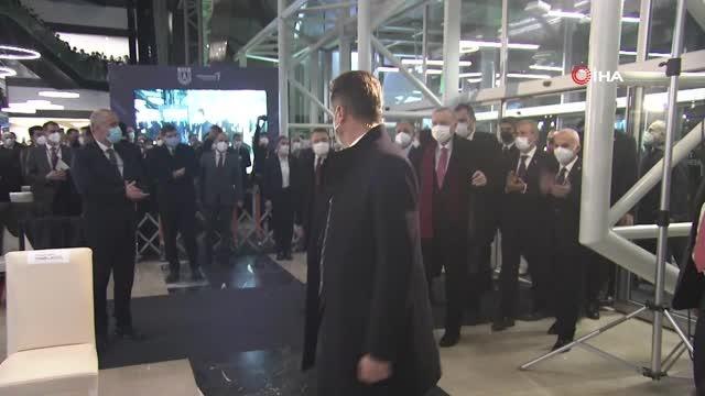 Cumhurbaşkanı Erdoğan: Milli Muharip Uçağımızı inşallah 2023 yılında hangardan çıkarıp bütün dünyaya göstereceğiz