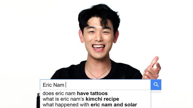 Eric Nam Answers the Web's Most Searched Questions