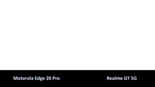 Motorola Edge 20 Pro vs Realme GT || Full Comparison