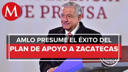 Ya disminuyó la inseguridad en Zacatecas: AMLO