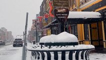 Accumulating snow continues to cover central Tennessee roads