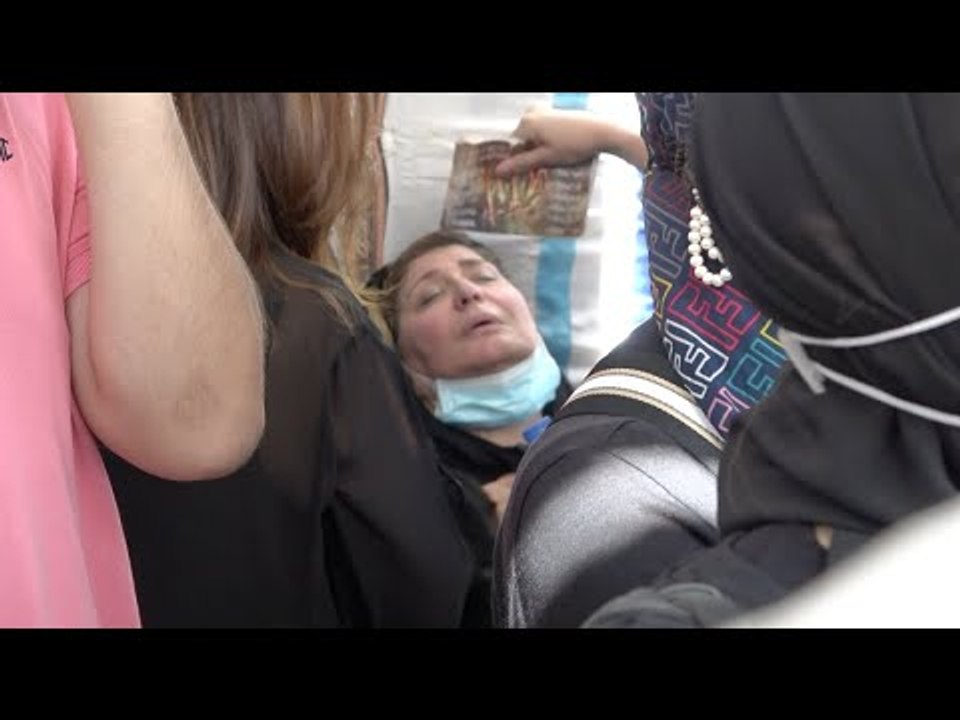 جنازة محمود ياسين | سهير رمزي تفقد الوعي في جنازة محمود ياسين وماجدة زكي تنهار من البكاء