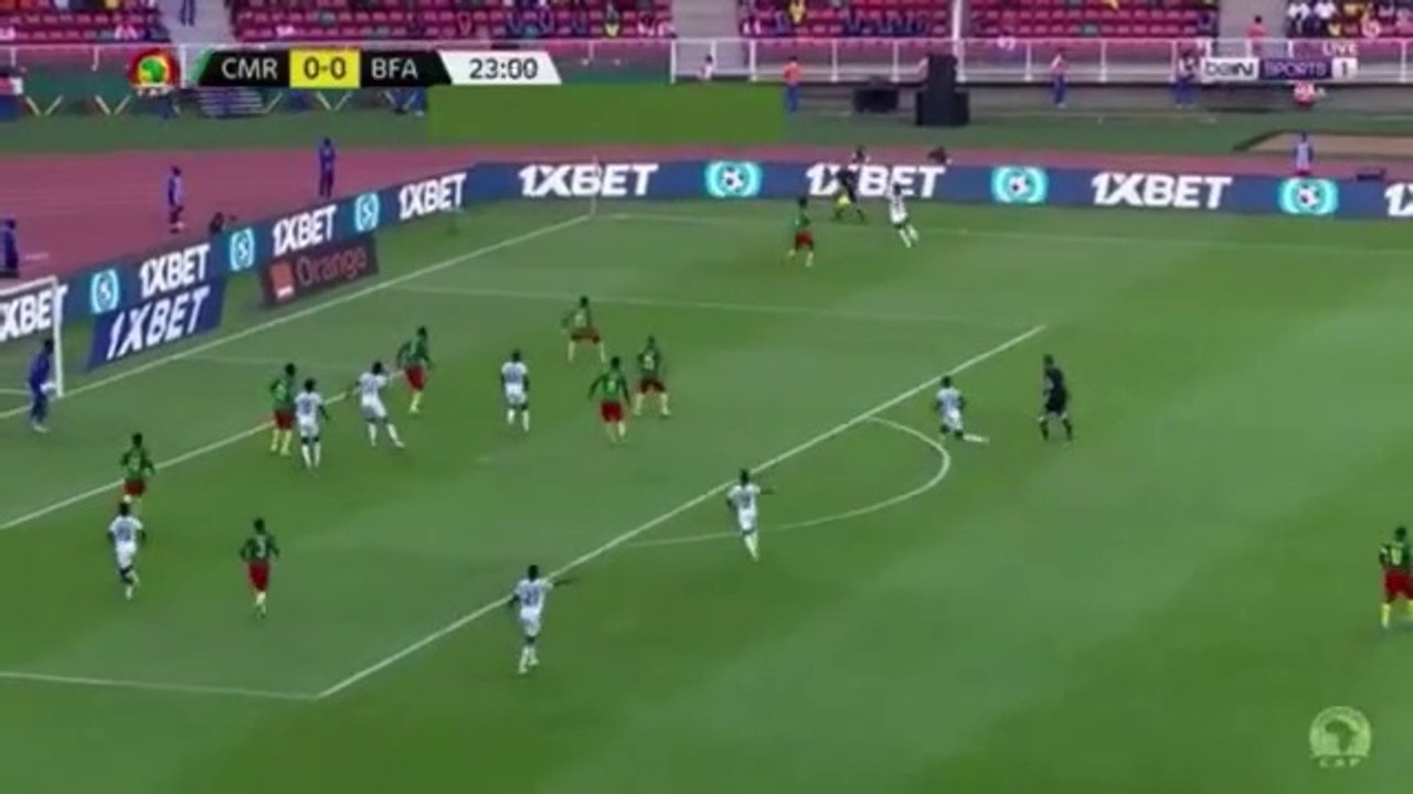 اهداف الكاميرون 1/2 بوركينا فاسو بطولة امم افريقيا كاملة