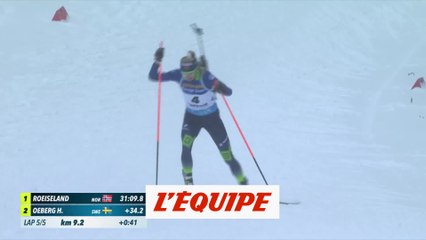 Le résumé de la poursuite à Oberhof - Biathlon - CM (F)