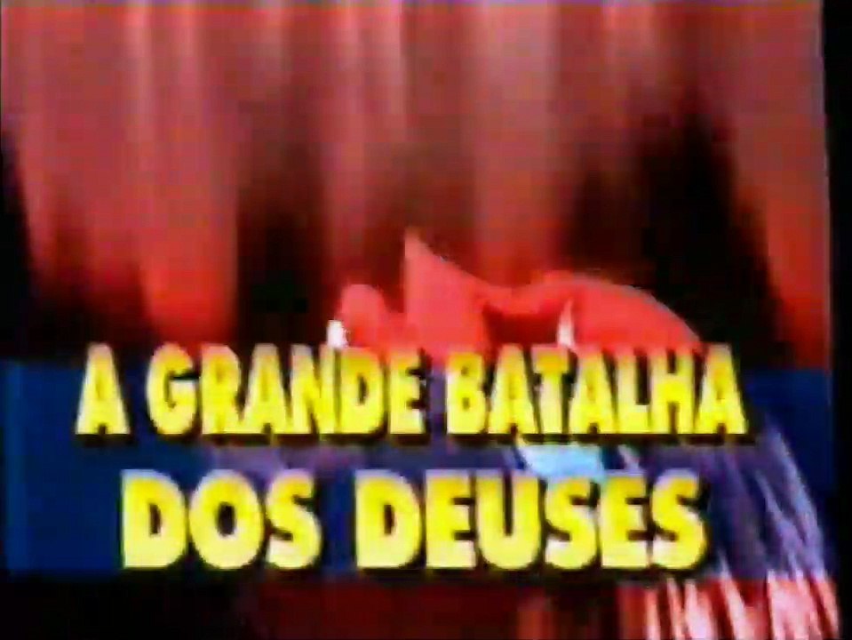 Chamada para o filme A Grande Batalha dos Deuses - Rede Manchete