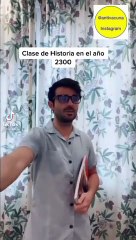 LAS CLASES DE HISTORIA DEL FUTURO